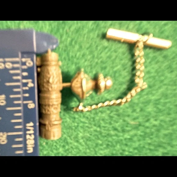 Mens Silver Tie Clip - Picture 3 of 3